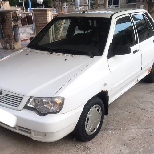 پراید 132sx سفید مدل 90