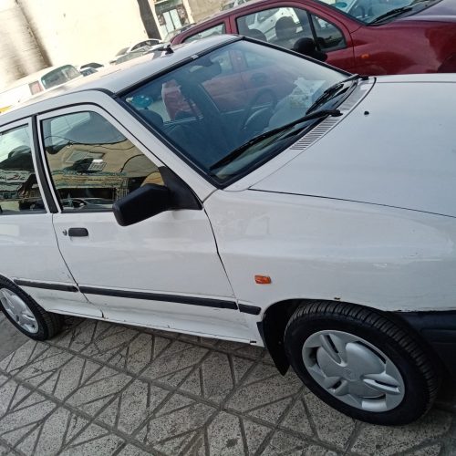 پراید سفید1 2 اربگ تمیز