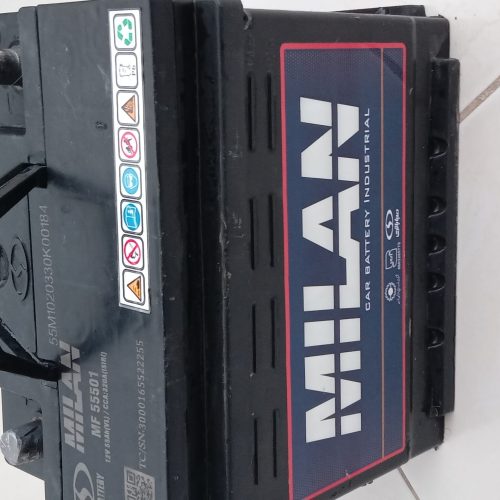 باتری  55 آمپر میلان صبا باتری در حد نو و ضمانت یک ساله بی قید و شرط