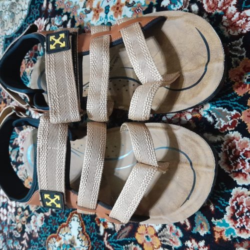 دوجفت صندل چرم تابستانی