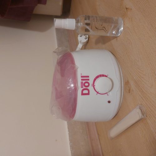 دستگاه گرم کن وکس بدن و صورت با لوازم جانبی