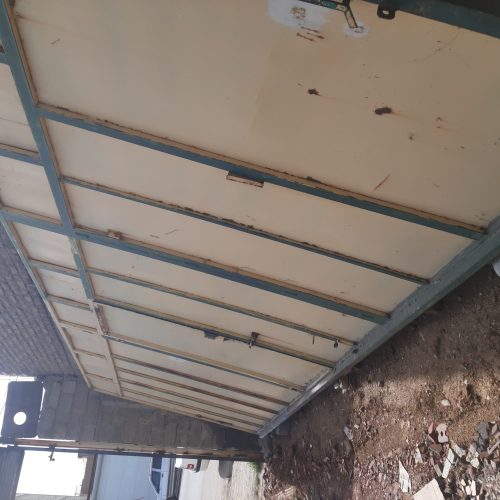 درب اهنی ریلی مخصوص گارگاه