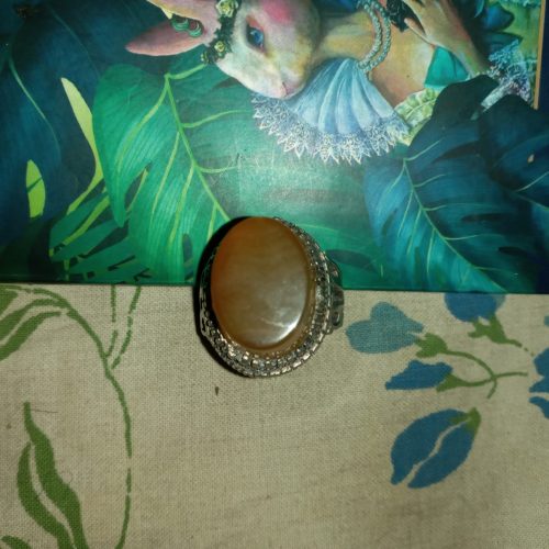 انگشترنقره.بانگین یاقوت