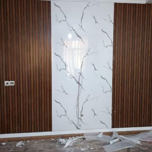 فروش مستقیم وطراحی اجرا قرنیز،ترموال،بین کابینتی ماربل شیت.کناف،شبکه و پی وی سی