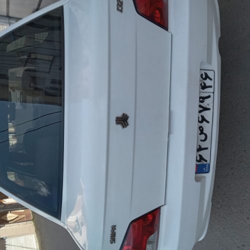 پراید سفیدباداشتن یک لکه رنگ دارای بیمه 10ماه