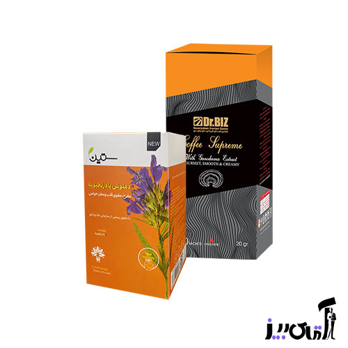 قهوه گانودرما بیست عدد یکجا