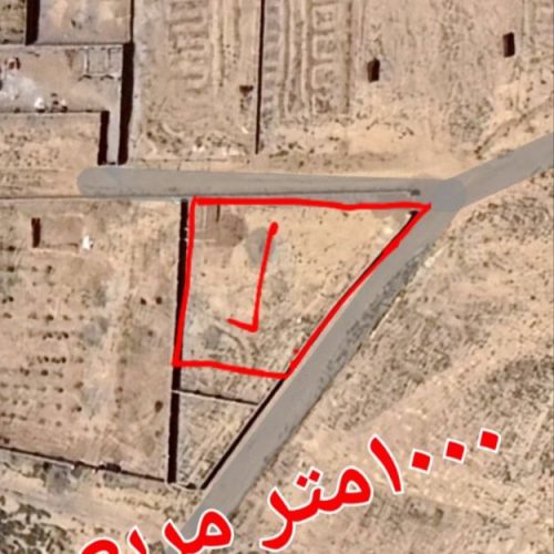 زمین چهاردیواری با پروانه داخل طرح هادی