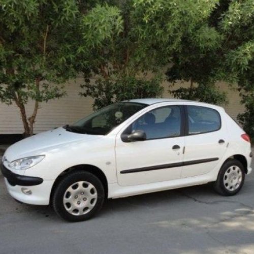پژو 206 سفید تیپ 2 مدل 1399