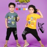 تیشرت شلوار دخترانه و پسرانه جنس خوب