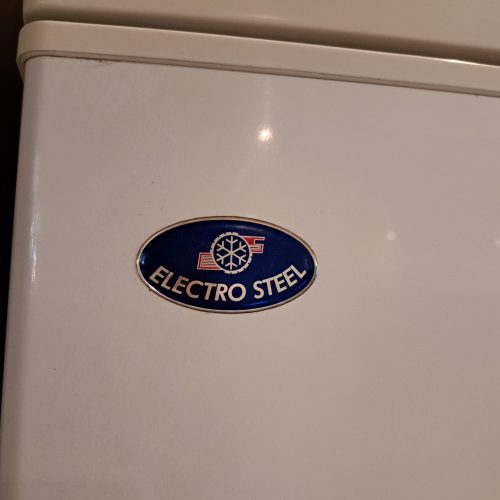 یخچال و فریزر دوقلوی الکترو استیل 24 فوت