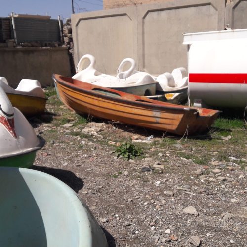 قایق پدالی پارویی تشت موتوری