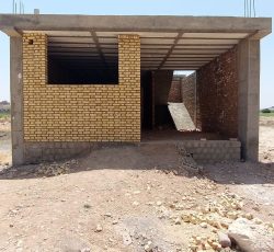 ساختمان نیمه کاره 91 متر زیر بنا 96 متر ساخت