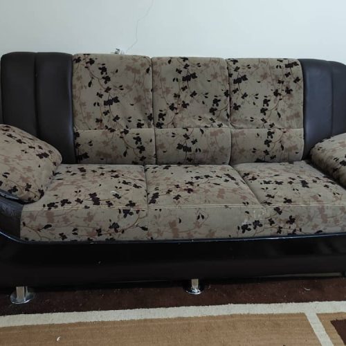 (مبلمان7نفره همراه با گلمیز)