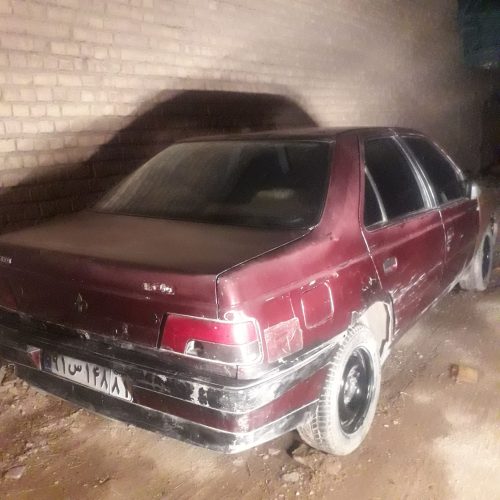 پژو۴۰۵ مدل 78 دوگانه سی ان جی