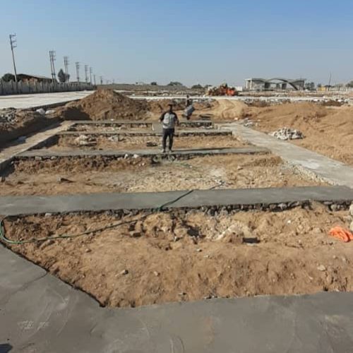 سنگکاری پی المتربندی گودبرداری