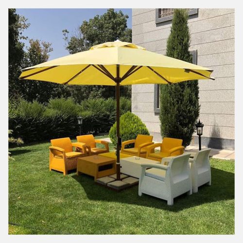 چتر سایبان ویلای ساحلی کافی شاپ رستوران