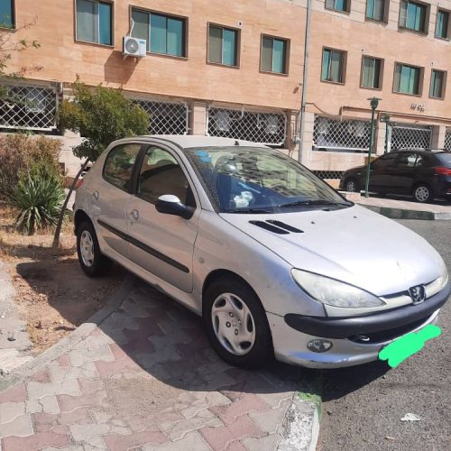 پرو206نقره ای بی رنگ