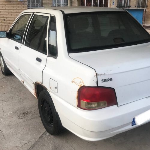پراید 132sx سفید مدل 90