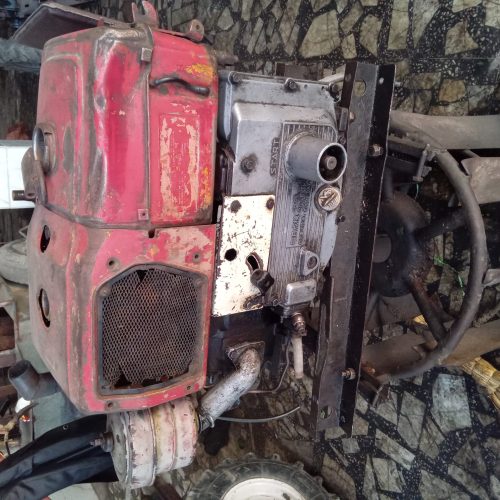 کله موتورتیلر13اسب بدون گیربکس تک هندل روشن میشه