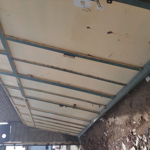 درب اهنی ریلی مخصوص گارگاه