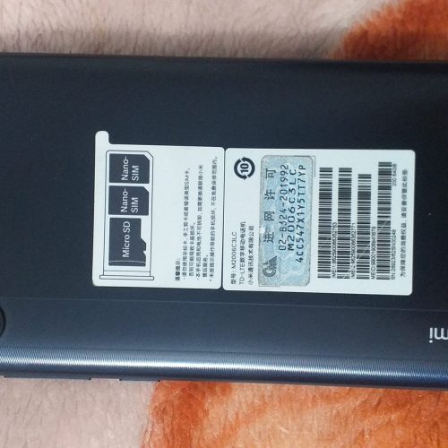 موبایل شئامی 9A سالم در حد نو  بدون خط و خش