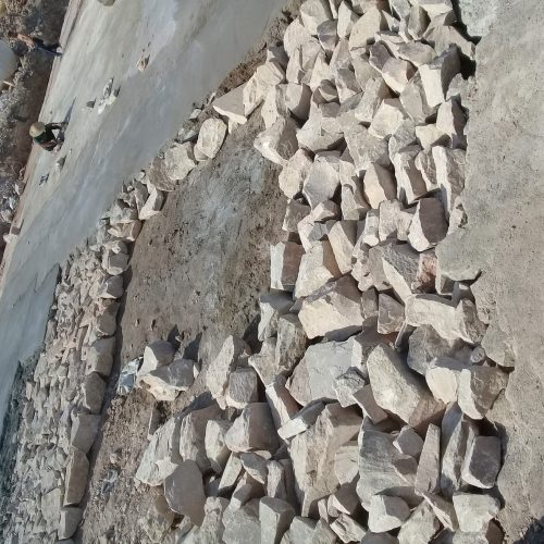 سنگکاری پی المتربندی گودبرداری