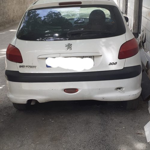 206 سفید مدل90 قیمت 360 میلیون