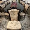 یه دست مبل هفت نفره. میز ناهارخوری هفت نفره همراه با کاور