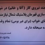 جای خواب دارد وعده صحانه هم دارد