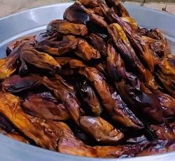 بادمجان سرخ شده و کبابی