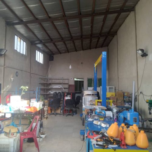 150 متر محیط سوله 7 متر ارتفاع 20 متر حیاط