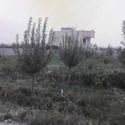 باغ ویلایی با چاه آب وبرق با انواع اقسام درختان میوه وخانه باغ کوچک