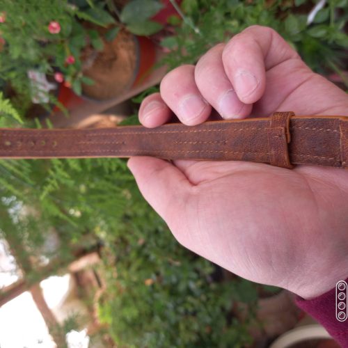 دستبند نگین دار با رکاب نقره