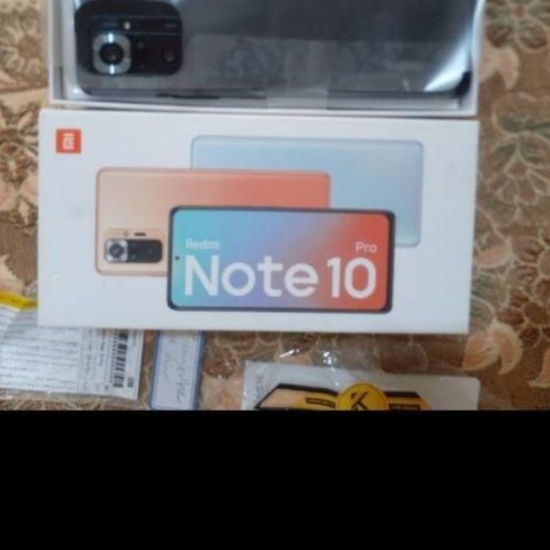 نوت 10پرو حافظه 128رم8دوربین 108اصل باتریی 5500