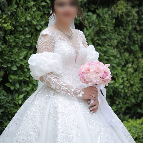لباس عروس عربی اروپایی