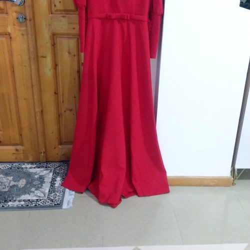 لباس مجلسی قرمز سایز 38