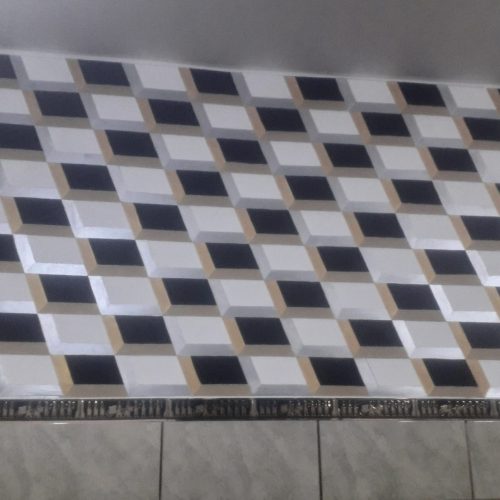 اجرای کلیه طرح های سه بعدی کاغذ دیواری و رنگهای ساده