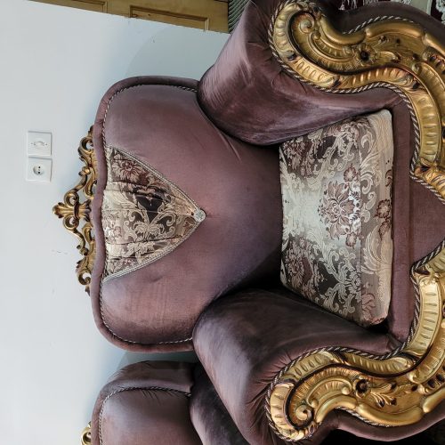 مبلمان 7 نفره همراه با میز عسلی