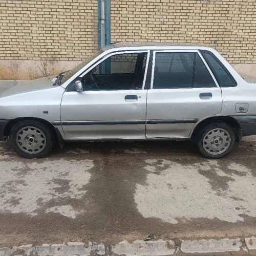 پراید نقره ایی مدل 87