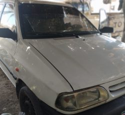 پراید صبا سفید مدل 96