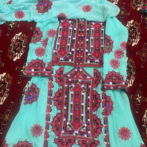 لباس بلوچی دوز