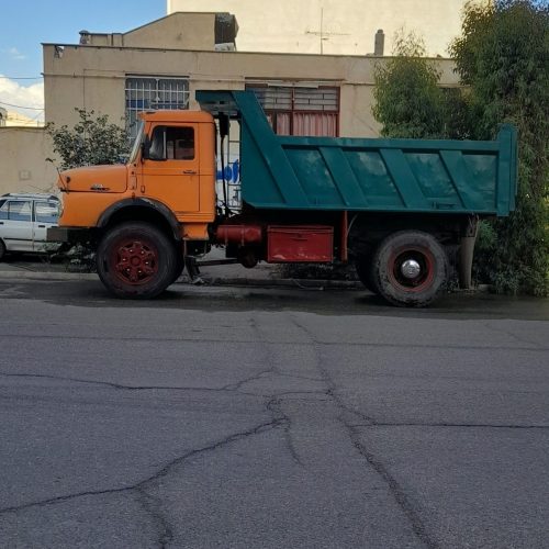کامیون بنزتک کمپرسی مدل 86