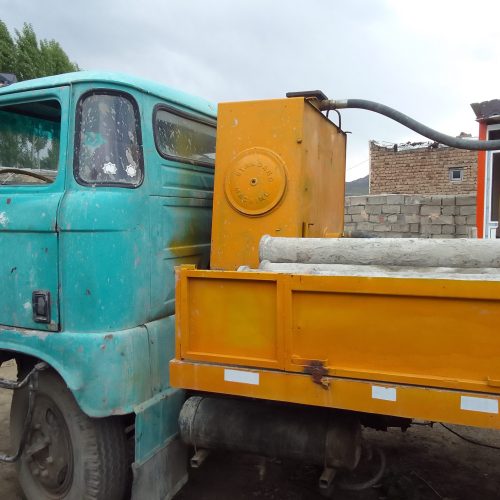 پمپ 550 با ماشین آیفا