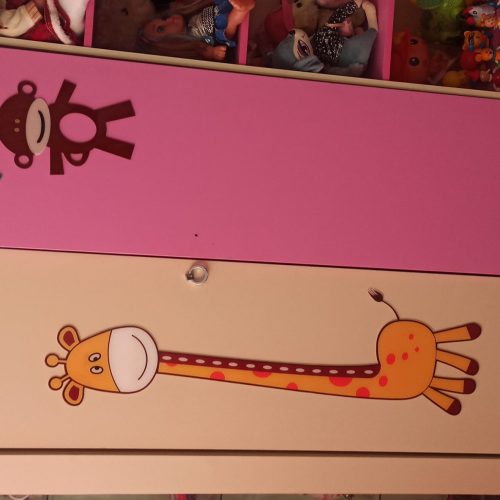 سرویس کامل تخت و کمد دخترانه