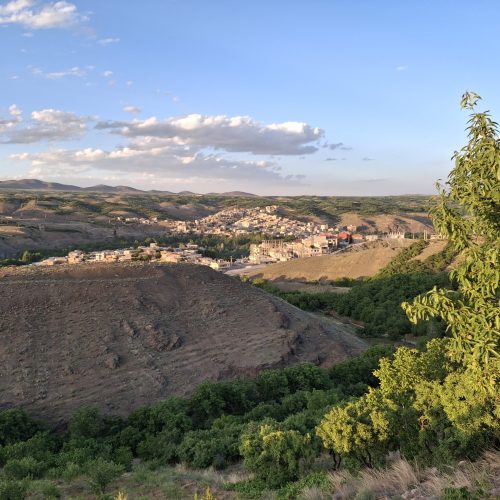 زمین کشاورزی  500 متر به بالا