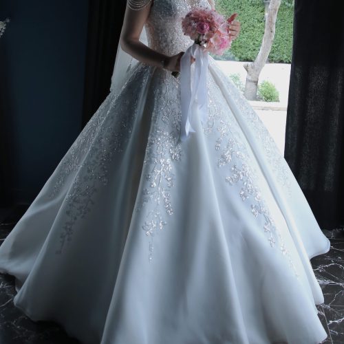 لباس عروس عربی اروپایی