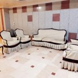 مبلمان 7 نفره روکش دار