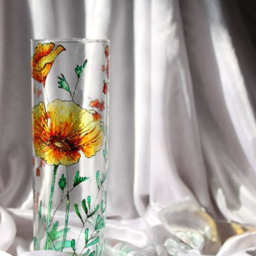 نقاشی رویه پارچه و نقاشی رویه بوم وفتوشاپ