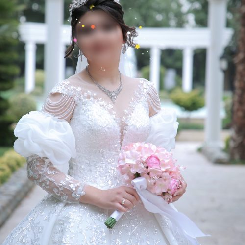 لباس عروس عربی اروپایی