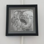 تابلو طراحی سیاه قلم